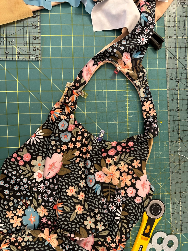 Adding Bra Cups to Swimsuits
